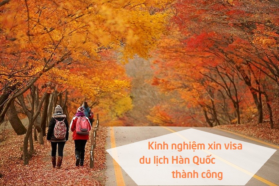 Kinh nghiệm xin visa du lịch Hàn Quốc 