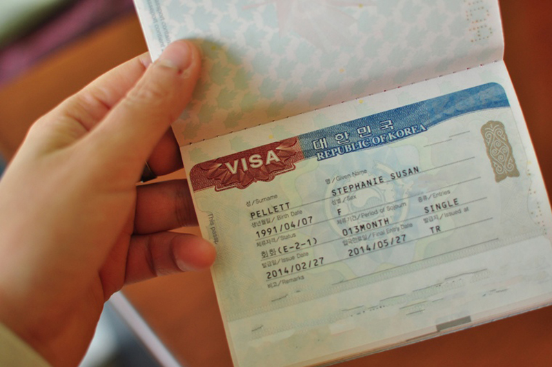 Xin visa Hàn Quốc qua công ty du lịch 4 Visa Hàn Quốc 5 năm