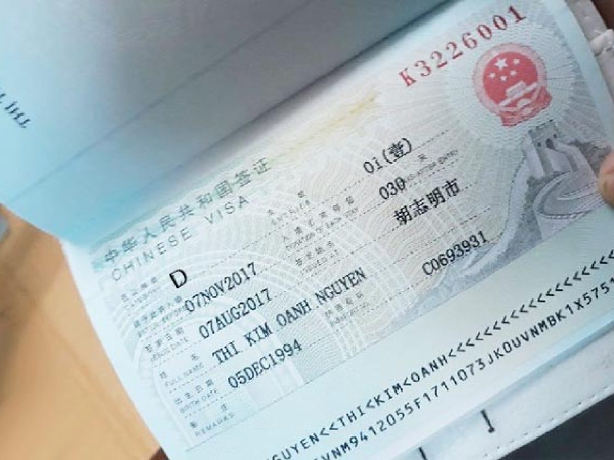 visa thương mại trung quốc