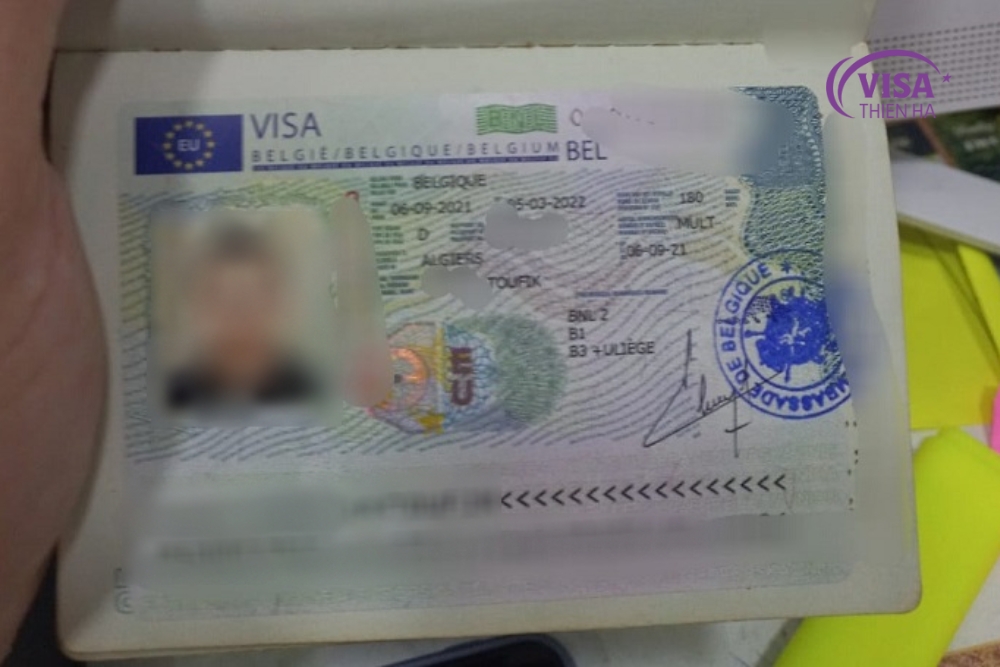 làm visa cho người bỉ