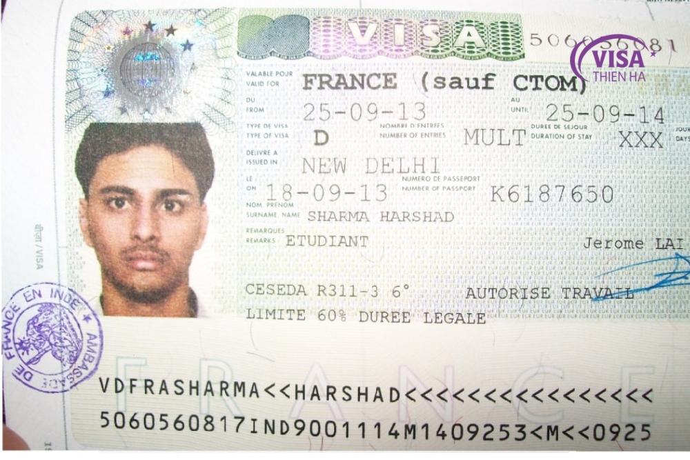visa cho người pháp tại việt nam