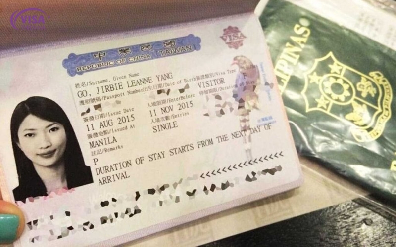 các giấy tờ cần chuẩn bị khi xin visa đi đài loan