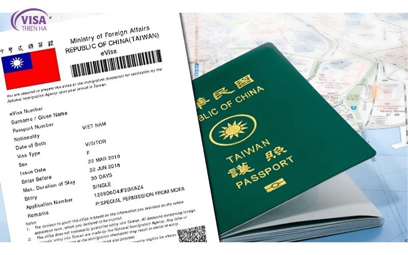 e visa đi đài loan