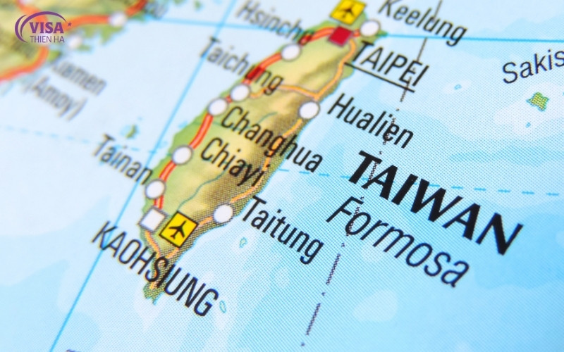 những đối tượng miễn xin visa đài loan
