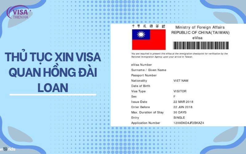 thủ tục visa quan hồng