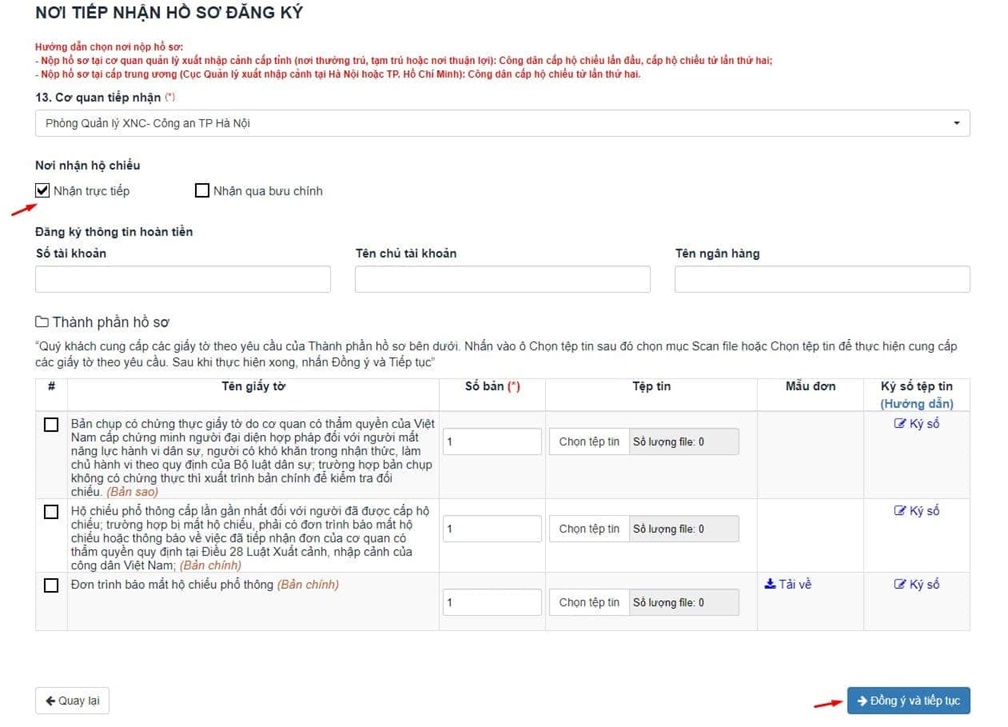 Thủ Tục Làm Hộ Chiếu Cho Trẻ Sơ Sinh Online 6 nhận kết quả hộ chiếu