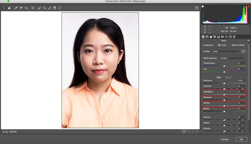 chỉnh ảnh phông nền bị xám trên photoshop