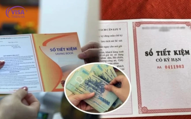 xin visa không có sổ tiết kiệm có được không