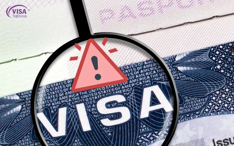 rủi ro khi làm visa