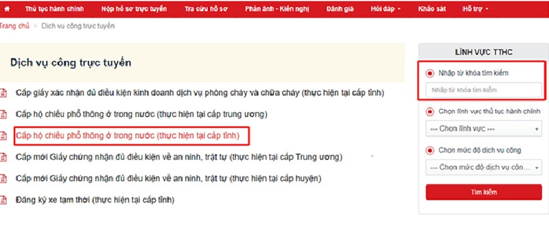 Hướng Dẫn Gia Hạn Hộ Chiếu Online Năm 2026 Đảm Bảo Thành Công 5 bước 2 chọn nộp hồ sơ