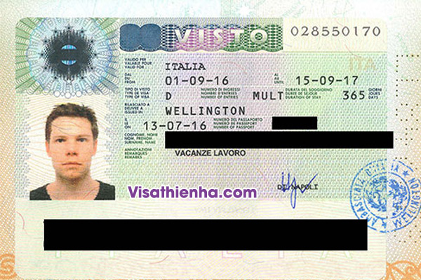 Dịch vụ làm visa đi Ý tại TPHCM