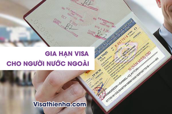 Dịch Vụ Gia hạn visa cho người nước ngoài tại TPHCM
