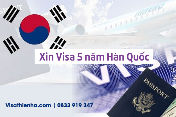 Xin Visa 5 năm Hàn Quốc tại TPHCM