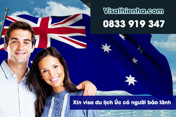 Thủ tục xin visa du lịch Úc có người bảo lãnh