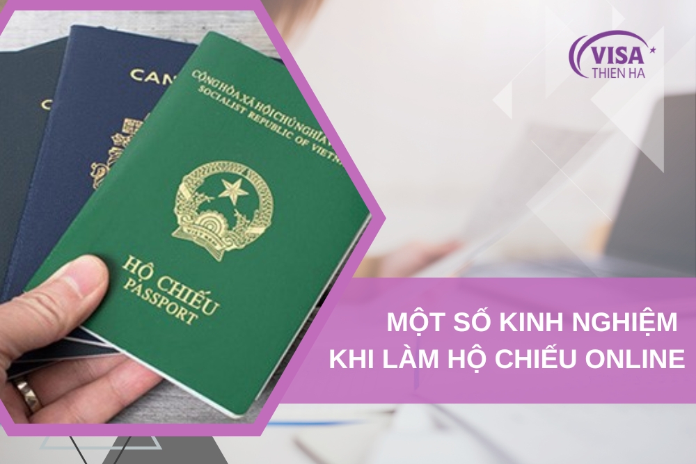 Kinh Nghiệm Làm Hộ Chiếu Online thành công 99,9%