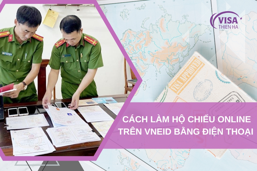 Hướng Dẫn Cách Làm Hộ Chiếu Online Trên VNeID Bằng Điện Thoại